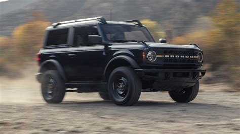 2021 Ford Bronco Black Diamond First Test Review Economical Full Scale Adventure