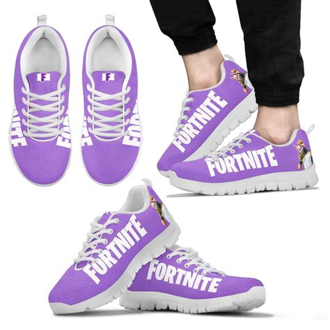 Fortnite Fan Custom Unofficial Running Shoes Sneakers Trainers Easy Canva