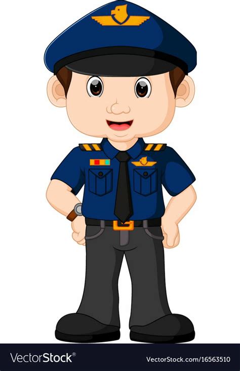 Download High Quality Police Officer Clipart Preschool Transparent Png