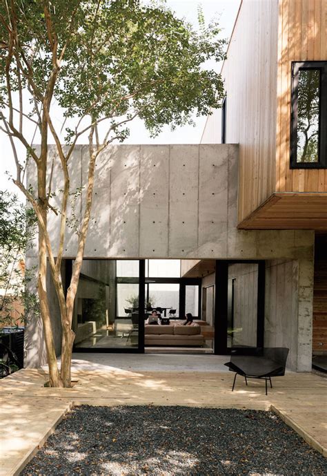 Minimal Concrete Box House By Robertson Design