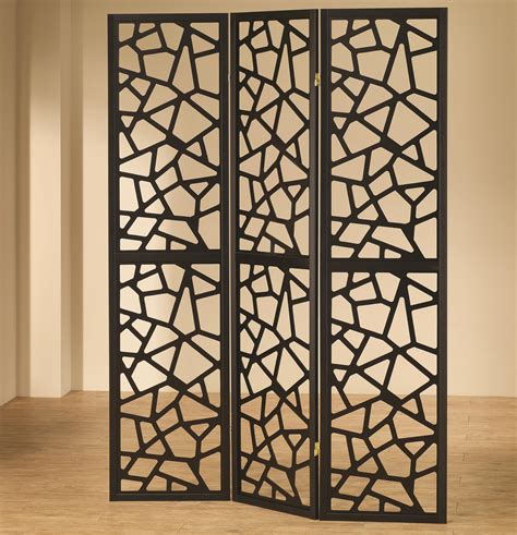 Coaster Folding Screens Intricate Mosaic Folding Screen Dream Home