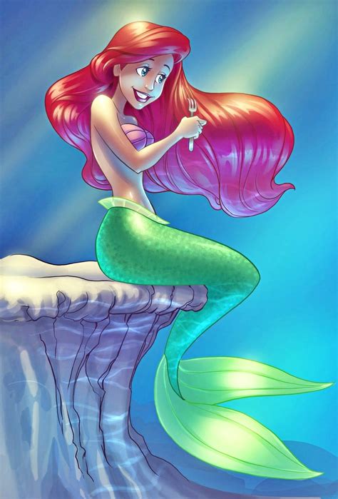 Walt Disney Fan Art Princess Ariel Personnages De Walt Disney Fan My Xxx Hot Girl