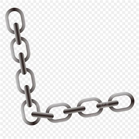 Silver Chain Vector Art PNG Silver Chains Shackle Metal Chain PNG