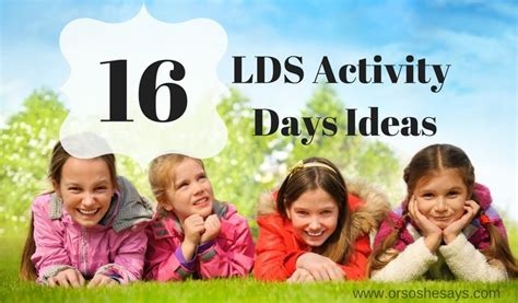Lds Activity Days Ideas 16 Awesome Ideas For May Artofit