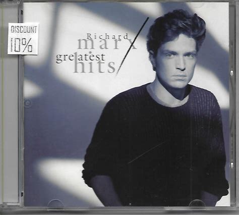 Jual Cd Richard Marx Greatest Hits Di Lapak Et 45 Music Store Bukalapak