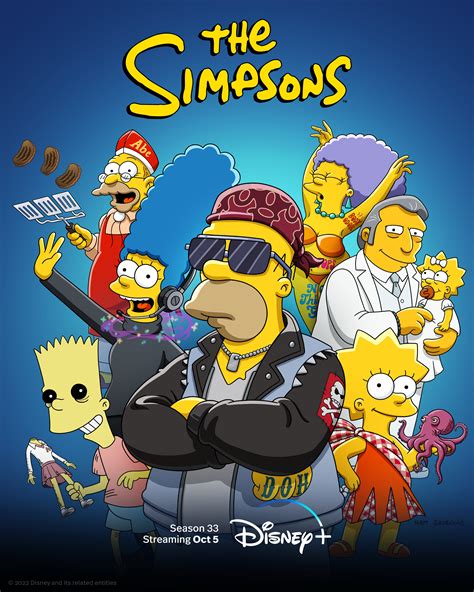 The Simpsons Season 33 Streams October 5 On Disney
