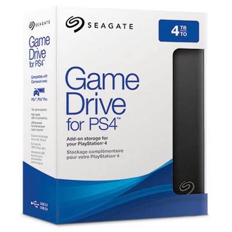 Seagate 4tb External Game Drive For Playstation 4