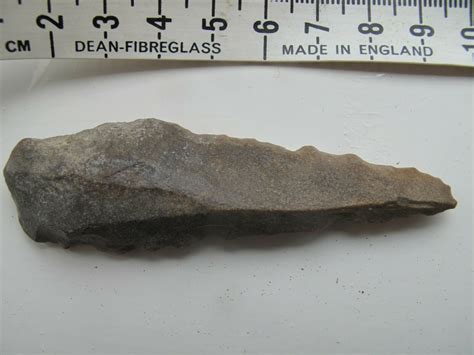 Palaeolithic Hand Held Knife Sharp Flint Edges Antique Price Guide