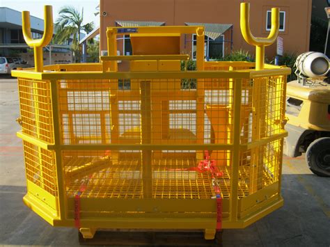 Underground Mining Support And Work Platforms Man Baskets Qmw Industries