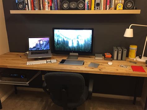 Fyi Ikea Countertops Make Great Desks Macsetups Countertop Desk