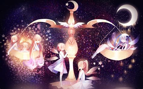 Libra Anime Fairies Astrology Signs And Arts Wallpaper 1680x1050 151501