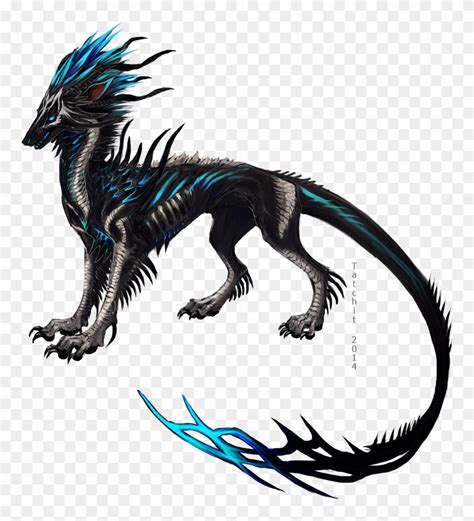 Drawn Wolfman Mythical Creature Wolf Hybrid Mythical Dragon Clipart