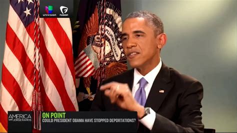 Jorge Ramos Talks To President Barack Obama About Immigration 2008