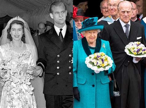 The queen, prince edward, princess anne, prince charles, prince andrew and the duke of the queen and the duke of edinburgh on their platinum wedding anniversary, 2017. Celebrate Queen Elizabeth II and Prince Philip's 70th Wedding Anniversary in Photos | E! News Canada