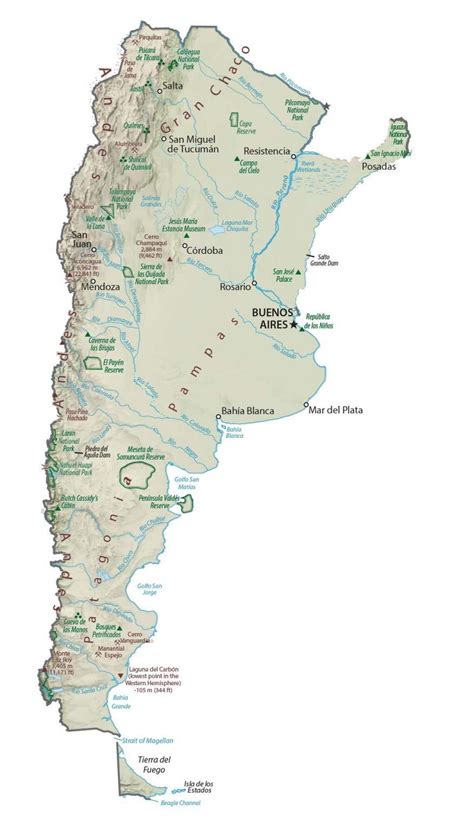 Map Of Argentina Cities And Roads Open Source Gis Gis Software And News