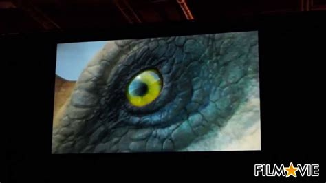 Presentazione Jurassic World Jurassic Park 4 Youtube