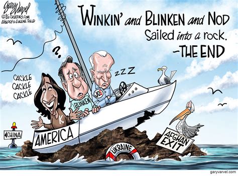 Political Cartoons Tooning Into Sleepy Joe Biden Winkin And