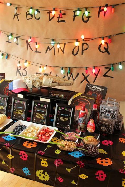 Stranger Things Halloween Party Ideas Photo 1 Of 10 Stranger Things