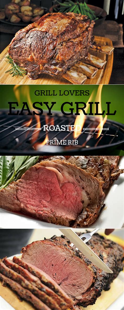 Remove pan from oven and heat broiler. Grill Loves' Easy Grill Roasted Prime Rib Recipe (Servings ...
