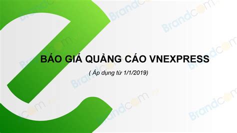 Báo Giá Quảng Cáo Banner Trên Vnexpress Marketingvietnam