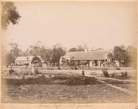 Bunyip Hotel North Gippsland Early 1880s Photographer Fred Kruger