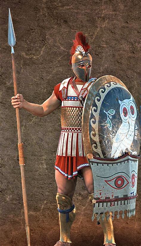 10 Military Uniforms Of Ancient Greek Warriors