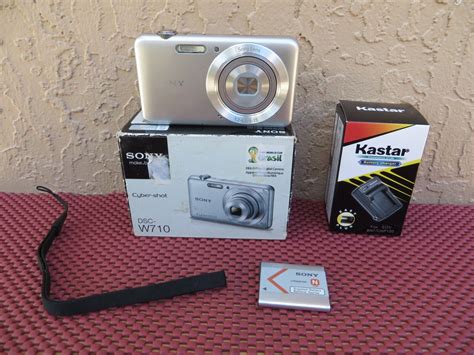 sony cybershot dsc w710 digital camera 16 1mp with box l k ebay