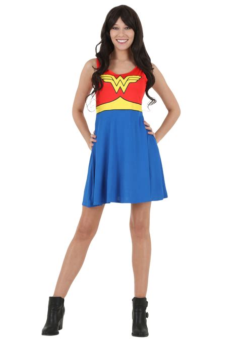 Dc Comics Wonder Woman A Line Dress