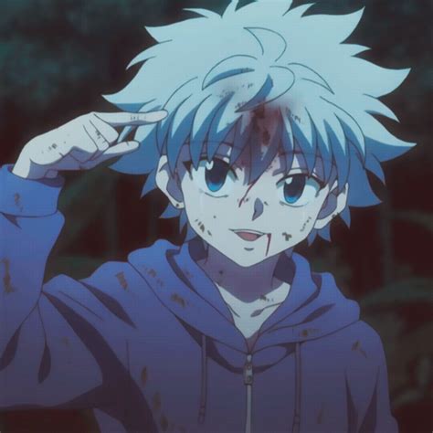 Anime Icon Killua Hunter X Hunter Gambar Anime Gambar