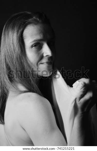 Woman Undressing Stock Photo 741215221 Shutterstock