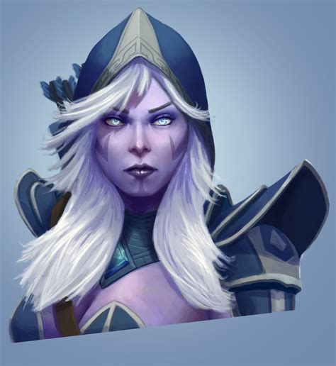 Drow ranger is a ranged agility hero who can keep a truckload of damage through her passive abilities. Dota 2 - Drow Ranger by JohnPolts on Newgrounds