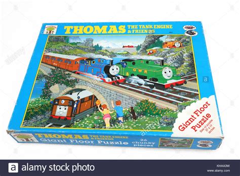 Thomas books, stickers, & scrapbook. Giant Floor Jigsaw Puzzle ... in 2020 | Thomas the tank ...