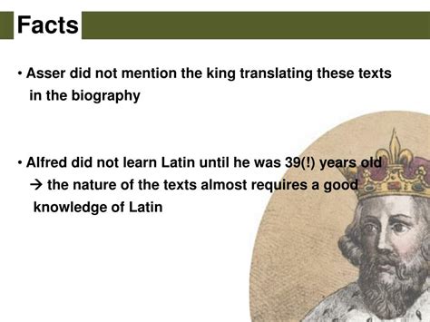 Ppt King Alfred The Great Facts And Legends Powerpoint Presentation