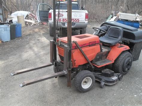 My Little Forklift Project For My Mtd Tractors Garden Tractor