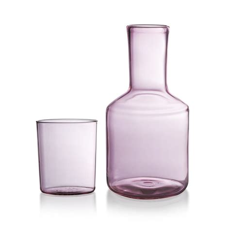 Pink Carafe And Glass Set Minimax