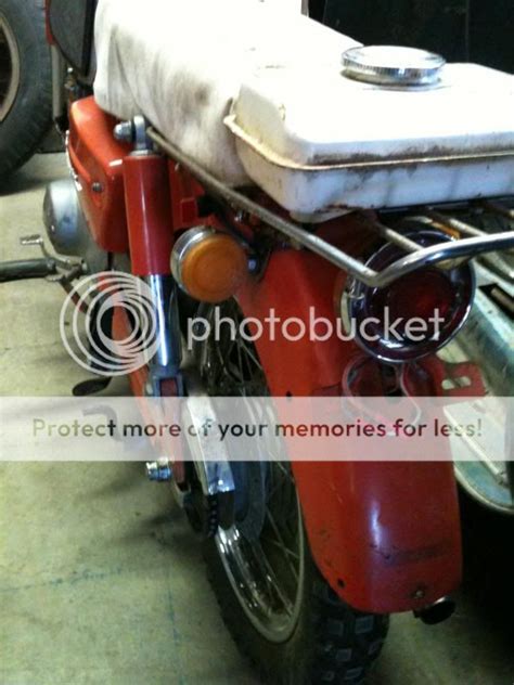 1962 Vintage Kawasaki B8 125 Aircraft Motorcycle For Sale Rat Sleds
