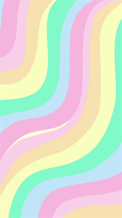 Phone Wallpaper Pastel Rainbow Abstract En 2021 Ideas De Fondos De
