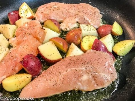 Would you like to serve healthy meals to your family every day of the week, but you can't seem to find enough time for cooking? One Skillet Chicken Dinner with Peppers and Onions - Quick ...