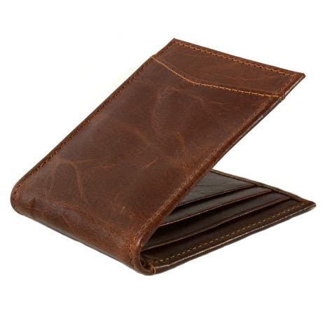 Serman brands slim bifold wallet for men with money clip. Alpine Swiss Mens Bifold Money Clip Spring Loaded Leather ID Front Pocket Wallet
