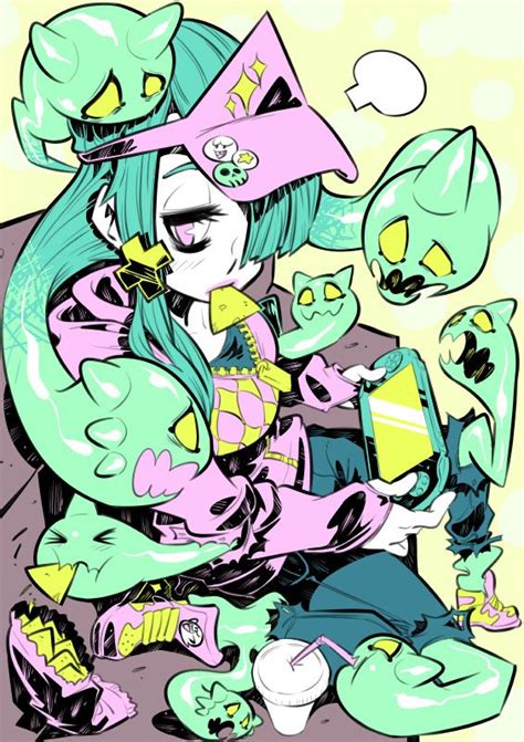 Monster Girls Challenge Ghost By Rafchu Monster Girl Patreon Art