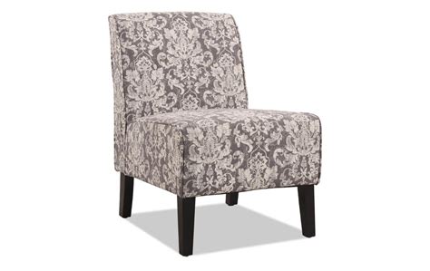 Gray Damask Accent Chair Accent Chairs Furniture