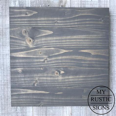 Rustic weathered white single plank wood sign. Weathered Grey Wood Sign Blank Vinyl Wood Sign 100% | Etsy ...