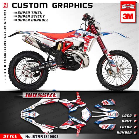 Kungfu Graphics Personalised Stickers Mx Decals Vinyl Wrap For Beta Rr