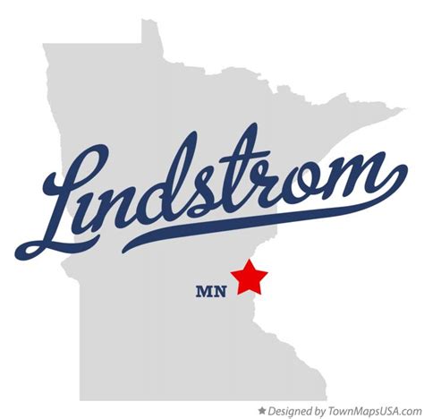 Map Of Lindstrom Mn Minnesota