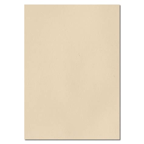 50 Cream A4 Sheets Cream Paper 297mm X 210mm