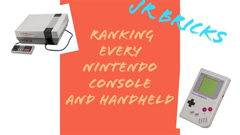 Ranking Every Nintendo Console And Handheld Youtube