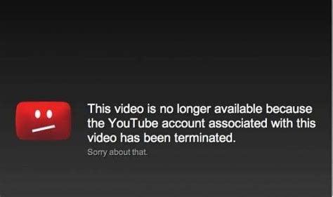 Youtube Account Terminated What In The World Is Going On