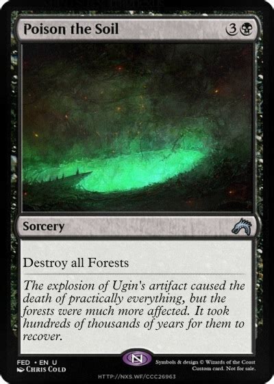 Mtgnexus Poison The Soil