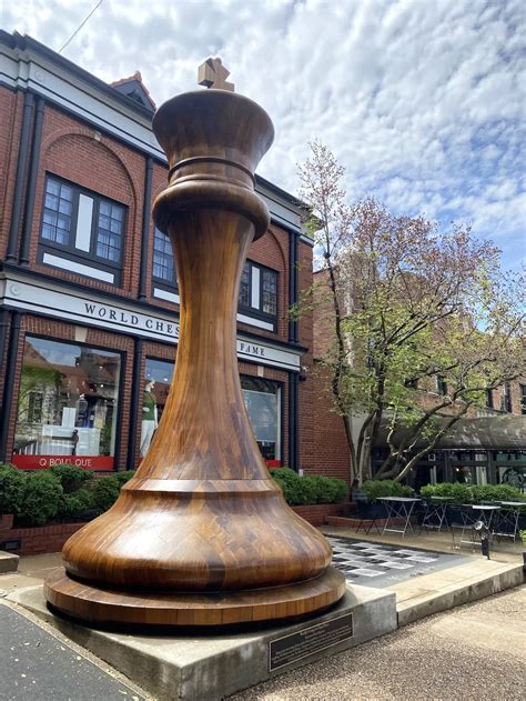 Worlds Largest Chess Piece St Louis Missouri