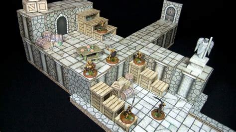 Random Dungeon Generator Compatible With Real And Virtual Tabletops